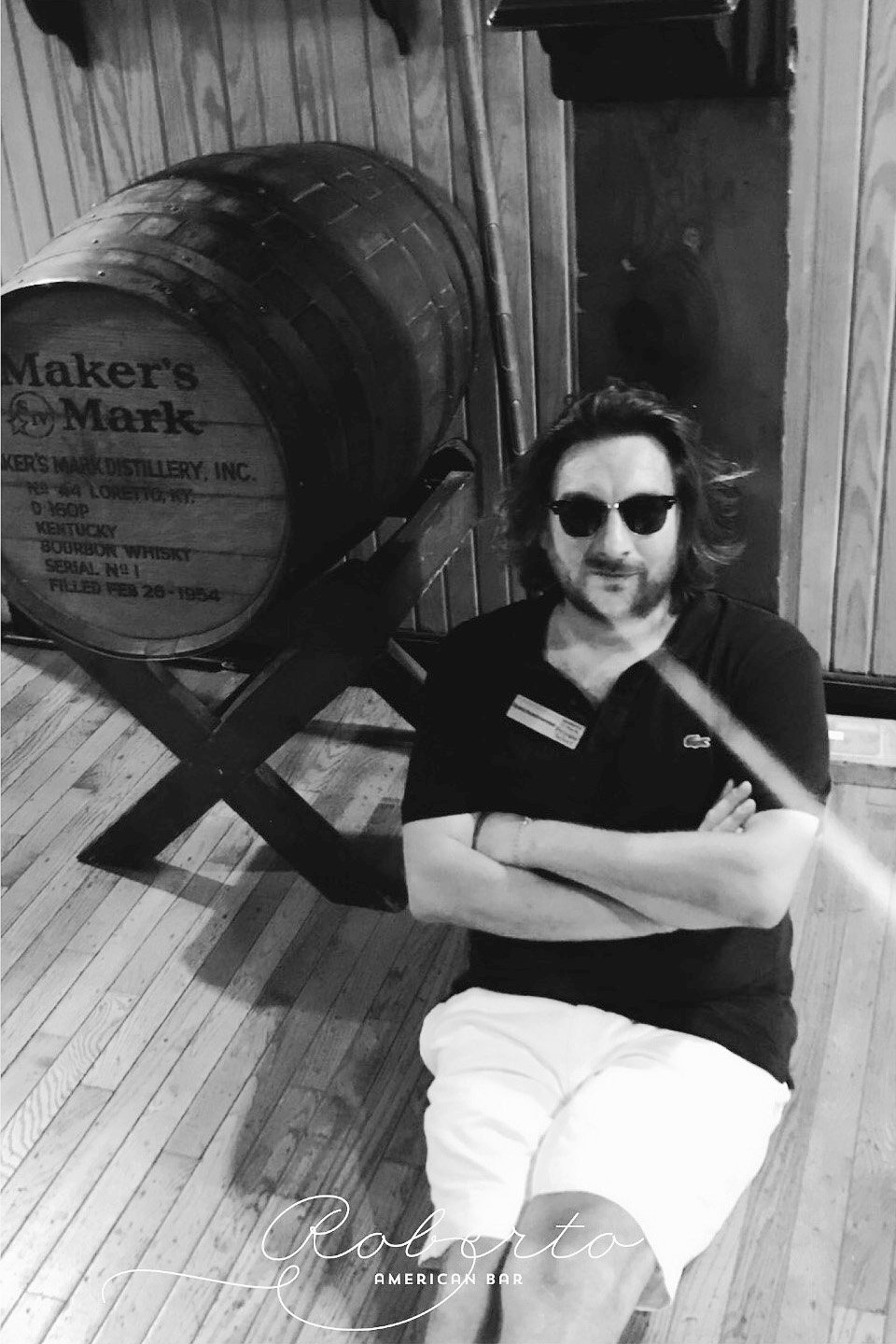 This specially dedicated barrel was bottled at the Maker’s Mark distillery in Kentucky, USA.